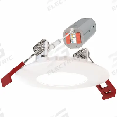 LITHONIA LIGHTING Wafer LED Downlight: 2 in Dia, 517 lm_689 lm_862 lm - Low-Profile Canless Downlights