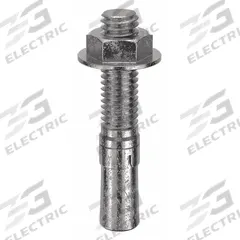 MKT FASTENING Wedge Anchor: 2 1/4 in Overall Lg, 3/8 in Dia, 3/8"-16 Thread Size, Plain, 20 PK (MPN 273821S). Key specifications — Brand: MKT FASTENING; Finish Type: Plain.