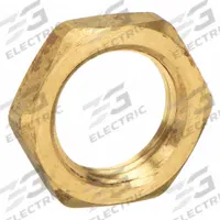 PARKER Locknut: Locknut, 3/8 in, NPT Threaded, 1,000 psi, 1/4 in Lg, C36000 Brass (MPN 210P-6). Key specifications — Maximum Operating Pressure: 1,000 psi.
