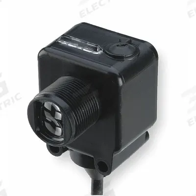EATON Photoelectric Sensor: M18 Threaded, Non-Terminated Cable, 10-30V DC - Rectangular Sensors with Non-Terminated Cables