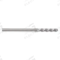 APPROVED VENDOR Ball End Mill: Carbide, TiCN Coated, 4 Flute, 3/4" Mill Dia, 2-1/4" LOC, 5" OAL (MPN 226-001082)
