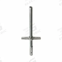 METALTECH Scaffold Leveling Jack: Leveling Jack, Steel, Leveling Jacks (MPN M-MBSJS24H). Key specifications — Compatible with Grainger Part Number: 38HT50; Color: Silver; Compatible with Manufacturer Model Number: M-MFT5710A; Included Components: 24 in Galvanized Screw Hollow Rod Leveling Jack; Material: Steel; Product Type: Leveling Jack; Brand: METALTECH.