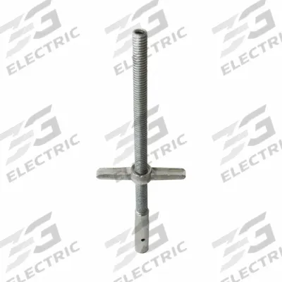 METALTECH Scaffold Leveling Jack: Leveling Jack, Steel - Leveling Jacks