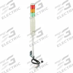 SCHNEIDER Tower Light Assembly: 3 Tier, Green/Orange/Red, Sounder Tier Included, 40 mm Overall Dia (MPN XVC4M35S). Key specifications — Manufacturer Part Number: XVC4M35S; Brand: SCHNEIDER; Operating Voltage: 100 to 240V; Light Tier Color: Red.