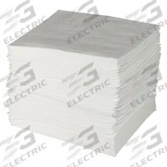 BRADY SPC ABSORBENTS Sorbent Pad: 64 oz Volume Absorbed Per Pad, Polypropylene, White, Bale, 100 PK (MPN ENV500). Key specifications — Brand: BRADY SPC ABSORBENTS; Material: Polypropylene.