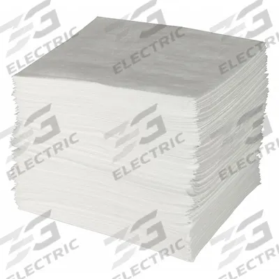 BRADY SPC ABSORBENTS Sorbent Pad: 64 oz Volume Absorbed Per Pad, Polypropylene, White, Bale - Sorbent Pads