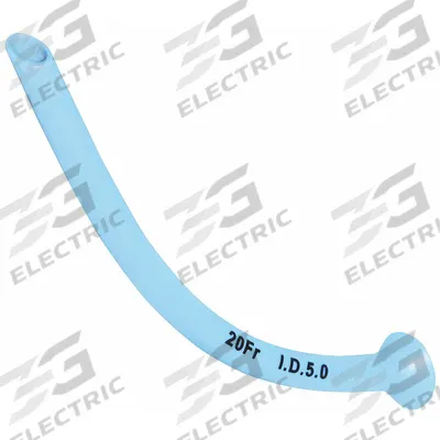 MEDSOURCE Nasopharyngeal Airway: 20 Fr Catheter Size, Sterile - Nasopharyngeal Tubes