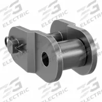 TSUBAKI Offset Link: For Std Roller Chains, 120, Single Strand, 1 1/2 in Pitch, 7/8 in Roller Dia (MPN 120 OFFSET LINK). Key specifications — Link Type: Offset; Brand: TSUBAKI.