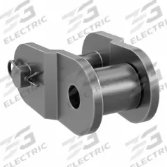 TSUBAKI Offset Link: For Std Roller Chains, 120, Single Strand, 1 1/2 in Pitch, 7/8 in Roller Dia (MPN 120 OFFSET LINK). Key specifications — Link Type: Offset; Brand: TSUBAKI.