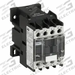 DAYTON IEC Magnetic Contactor: Non-Reversing, 3 Poles, 3NO Contacts, 9 A, 120V AC Coil (MPN 6EAV0). Key specifications — Brand: DAYTON; Integrated Surge Suppression: No.