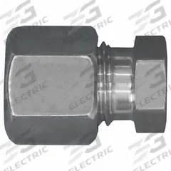 BRENNAN INDUSTRIES Compression Fitting Plug: 10 mm OD size, M16x1.5 Thread Size, Compression, Volz (MPN D2408-L10-SS). Key specifications — Series: Volz; Brand: BRENNAN INDUSTRIES.