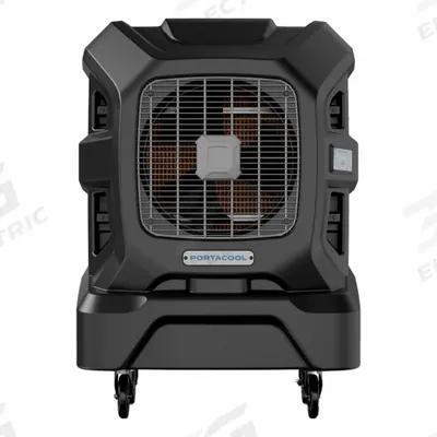 PORTACOOL Portable Evaporative Cooler: 1,200 sq ft, 5-15P, 120V AC - Portable Evaporative Coolers