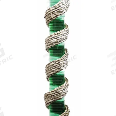 BRISKHEAT Dual Element Heating Tape: 760°C Op Temp - Max, 8 ft Overall Lg, 1/2 in Overall Wd - Samox Heating Tapes