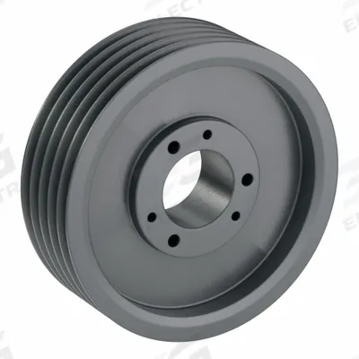 APPROVED VENDOR V-Belt Pulley: 5V1180, 5 Groove, 11.8 in OD, Bushed Bore - Bushed-Bore Cast-Iron Wedge V-Belt Pulleys