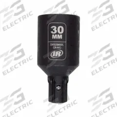 INGERSOLL RAND Impact Socket: Metric, 30 mm Socket Size, 6-Point, Deep, 30 mm Overall Lg (MPN DXS2SM30L). Key specifications — attr1215501: INGERSOLL RAND; attr1215515: Manganese Phosphate; attr1215518: 30 mm.