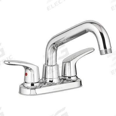 AMERICAN STANDARD Low Arc Laundry Sink Faucet: Centerset, Deck, Cast Brass - Centerset Bar Sink Faucets