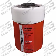 POWER TEAM Hydraulic Cylinder: Single Acting, 100 ton Nominal Capacity, 2 in Nominal Stroke Lg (MPN C1002C). Key specifications — attr98927: POWER TEAM.