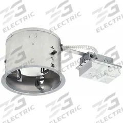 LED Recessed Down Light: Airtight Remodel, 6 in Dia, 900 lm, 4000K, 11.8 W, 120 to 277V AC (MPN IC22RLED G4 09LM 40K 90CRI MVOLT EZ10). Key specifications — Voltage: 120 to 277V AC; Trim Color: Available Separately; Brand: JUNO LIGHTING; Ceiling Type: Flat Ceiling; Reflector or Baffle Color: No Reflector or Baffle; Trim Style: Available Separately; Dimmable: Yes; Color Temperature: 4000K.