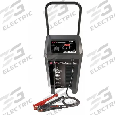 SCHUMACHER ELECTRIC Battery Charger: Boosting/Charging, Auto, For AGM/Deep Cycle/Lead Acid - Wheeled Battery Chargers