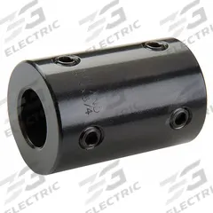 RULAND MANUFACTURING Rigid Shaft Coupling: 1/4 in Bore Dia 1, 1/4 in Bore Dia 2, Round, One-Piece (MPN SCX-4-4-F). Key specifications — attr870032: Round; attr870041: No; attr870034: RULAND MANUFACTURING; attr870070: Inch; attr925532: Same Bore Dimensions.