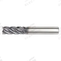 WIDIA HANITA Square End Mill: Carbide, AlTiN Coated, 5 Flute, 6 mm Mill Dia, 13 mm LOC, 63 mm OAL (MPN 57NC06002T)