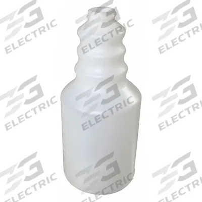 IMPACT Spray Bottle: 24 oz Container Capacity, Stream, White, 28/400 Closure Size - Bottles without Sprayer