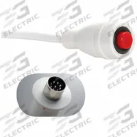 CREST HEALTHCARE SUPPLY Call Cord: 9-Pin DIN, 117749. Key specifications — End Connection Type: 9-Pin DIN; Standards: FDA Listed; Manufacturer Part Number: 117749; Color: White; Brand: CREST HEALTHCARE SUPPLY; Call Station Type: Call Cord; Part Type: Electrical Cables & Adapters.