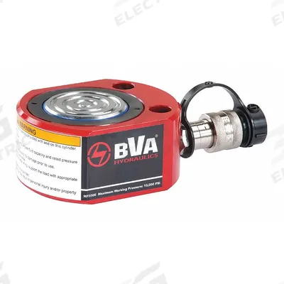 BVA HYDRAULICS Hydraulic Ram: Single Acting, 50 ton Nominal Capacity, 1 in Nominal Stroke Lg - General Purpose Rams