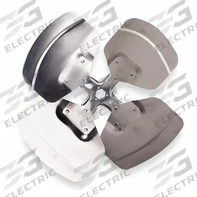 Dayton Fan Blade: 24 in Propeller Dia., 27° Pitch, 4 Blades, Aluminum (MPN 4C902) - HVAC and Refrigeration