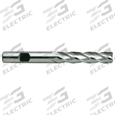 YG-1 Square End Mill: High Speed Steel, TiN Coated, 4 Flute, 1-1/4" Mill Dia - General Purpose High-Speed Steel Square End Mills