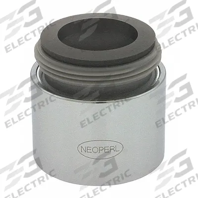 NEOPERL Outlet: 2.2 gpm Flow Rate, Aerated Flow Outlet, Brass, Chrome Finish - Faucet Aerators & Outlets