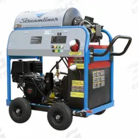 DELCO Gas-Powered Pressure Washer: Heavy Duty, Cart, 4,000 psi, 4 gpm, 389 cc Engine Displacement (MPN 65361). Key specifications — attr1034375: Diesel; attr1034381: Honda; attr1037666: DELCO.