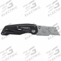STANLEY Folding Utility Knife: 3 1/4 in/5 3/4 in, Steel, Metal, 1 Blades Included (MPN 10-855). Key specifications — attr307787: 3-1/4 in; 5-3/4 in; attr307793: Yes; attr307788: Steel; attr307789: Metal; attr324890: STANLEY.
