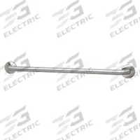 BRADLEY Wall Grab Bar: Straight, 36 in Lg, 1 1/4 in Dia, Stainless Steel, Satin, BRADLEY (MPN 8320-001360). Key specifications — Brand: BRADLEY.