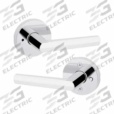 KWIKSET Door Lever Lockset: Privacy Lever Locksets, Chrome