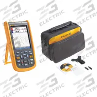 FLUKE Compact Handheld Oscilloscope: Compact Digital Oscilloscopes, Fully Isolated, Repeat, True RMS (MPN FLUKE-124BS/WWG). Key specifications — Power Source: Battery; IP Rating: IP51; Manufacturer Part Number: FLUKE-124BS/WWG; AC Magnitude Calculation: True RMS; Brand: FLUKE; CAT Safety Rating: CAT IV 600V; Digital Display Screen Type: TFT LCD; Includes: Soft Case.