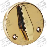 FALCON LOCK Deadbolt Lock: Cylindrical, Core Not Included, 1 3/8 in Door Thick - Max, Brass (MPN D261 605 FALCON). Key specifications — ADA Compliant: Yes; Brand: FALCON LOCK; Finish: Bright Brass, Clear Coated; Keyway Type: None; Visual Indicator Message: No Message; Includes Core: Core Not Included; Ligature Resistance: Not Ligature-Resistant.
