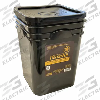 HYGENALL FF DECON Decontamination Kit: 15 in x 12 in x 12 in - Decontamination Kits