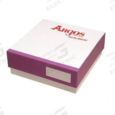 ARGOS TECHNOLOGIES Freezer Box: 5 1/4 in Overall Lg, 5 1/4 in Overall Wd, Cardboard - Cold Storage Boxes