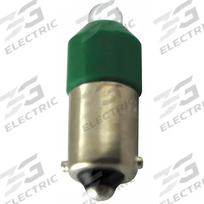 EATON Compact LED Bulb: LED, Miniature Bayonet (BA9s), (T) Tubular, T3-1/4, 6 to 12V AC/DC - BA9s Single-Contact Miniature Bayonet Base Lamps