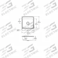 JUST MANUFACTURING Drop-In Sink: 22 in Overall Lg, 22 in Overall Wd, 7 1/2 in Bowl Dp, 19 in Bowl Lg (MPN SL2222A3-J). Key specifications — Brand: JUST MANUFACTURING; Color Family: Silver/Gray.