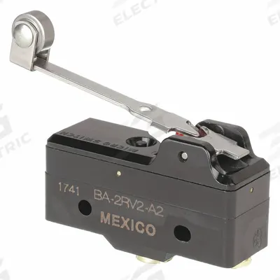 Honeywell Snap Action Switch: Roller Lever Actuator, 1NO/1NC - Roller-Lever Snap-Action Switches