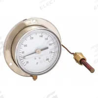 APPROVED VENDOR Analog Panel Mount Thermometer: 30°F to 180°F, ±1°F Scale Division, 3.5 in Dial Dia (MPN 12U641). Key specifications — Brand: APPROVED VENDOR; Accuracy: ±1 °F Scale Division.