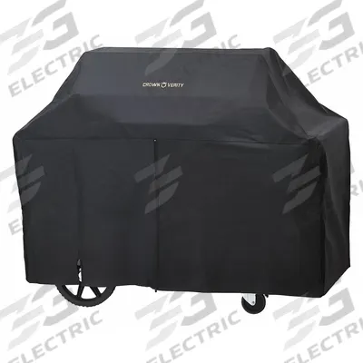 CROWN VERITY Grill Cover: Vinyl, 74 in Overall Wd, 28 in Overall Dp, 30 in Overall Ht - Grill Covers