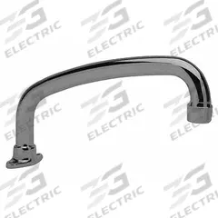 SANI-LAV Spout: Spout, Double-Bend, Brass, Chrome, Aerated, NPT, (2) Mounting Bolts and Nuts (MPN 1001). Key specifications — Includes: (2) Mounting Bolts and Nuts; Product Type: Spout; Body Material: Brass; Brand: SANI-LAV.