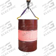 DAYTON Drum Sling: 2 Grip Points, For 30 gal/55 gal/85 gal Drum Capacity, Metal, Vertical (MPN 21VG53). Key specifications — For Drum Material: Metal; Material: Steel; Brand: DAYTON.