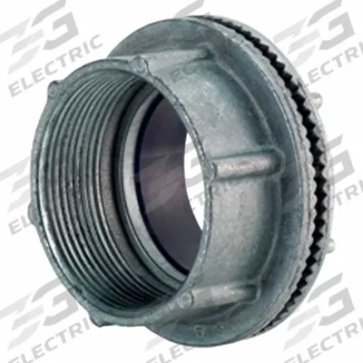 LEVITON Conduit Hub: 2 in Trade Size, 1 9/16 in Overall Lg, Zinc - Grounding Lug Hubs for RMC & IMC Conduit