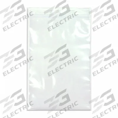 APPROVED VENDOR Reclosable Bag: 4 mil Thick, 14 in Wd, 24 in Lg, Hang Hole Not Included - Single-Zip Reclosable Poly Bags