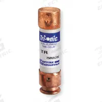 MERSEN Fuse: Class RK5, TR-R Series, Time-Delay, 40 A, 250 V AC, 250 V DC, Non-Indicating (MPN TR40R). Key specifications — Series: TR-R.