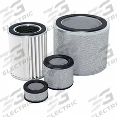 SOLBERG Filter: Fiberglass, 8.63 in Overall Ht, 3 1/2 in Inside Dia, 5 7/8 in Outside Dia, HE850/1. Key specifications — attr59866: HE850/1; attr59869: SOLBERG; attr59875: ST-851/1-200C.